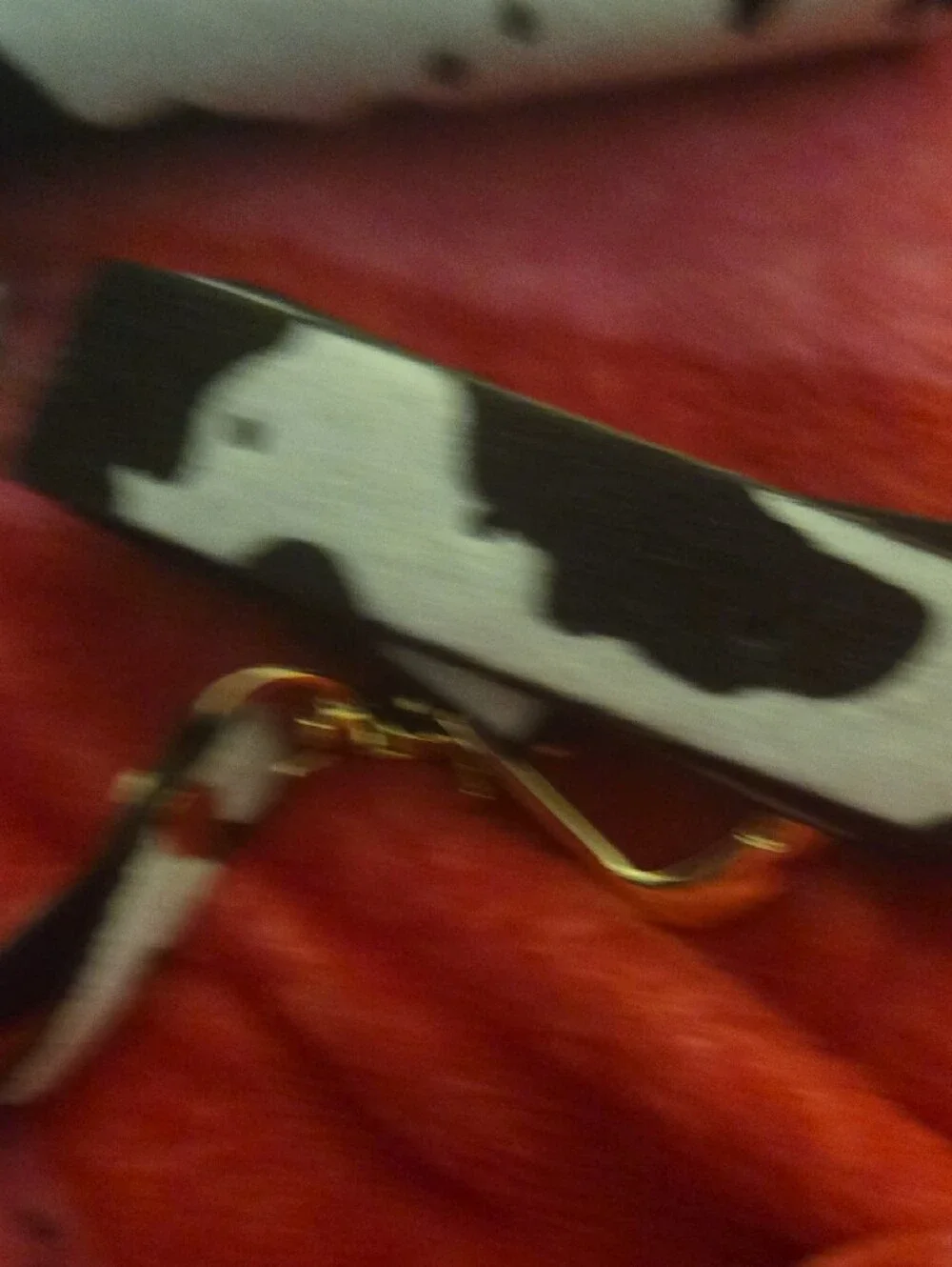 Western Cow-Print Faux Haircalf Clutch, Wallet, Crossbody- 3 Straps Included!!
